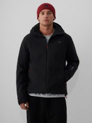 4F Kurtka zimowa membrana 5000 męska - czarna XXL. Czarne kurtki 4F, na zimę, m, bez wzorów, bez kaptura. Za 349.99 zł.