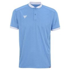 Koszulka tenisowa męska z krótkim rękawem Tecnifibre Team Mesh Polo. Niebieskie koszulki polo TECNIFIBRE, m, bez wzorów, z meshu, bez kołnierzyka, bez ramiączek. Za 199.00 zł.