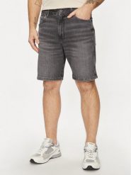 Wrangler Szorty jeansowe Frontier 112350897 Szary Relaxed Fit. Szare szorty Wrangler, m, bez wzorów, z bawełny. Za 189.99 zł.
