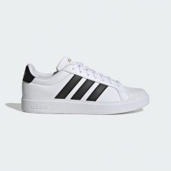 Buty ADIDAS STREETTALK Biały. Białe buty trekkingowe Adidas, bez wzorów, z syntetyku, bez zapięcia, trekkingowe. Za 279.00 zł.