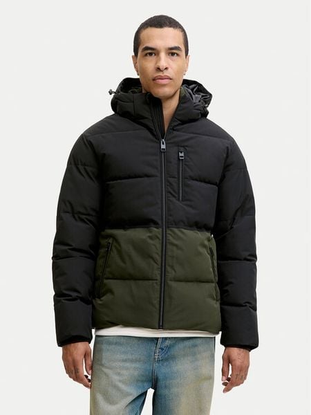 Jack & Jones Kurtka zimowa Owen 12278792 Zielony Regular Fit. Zielone kurtki Jack & Jones, na zimę, m, bez wzorów, z syntetyku, bez kaptura. Za 209.99 zł.