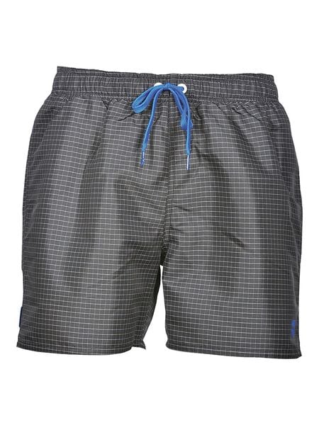 Arena Szorty kąpielowe "Check" w kolorze antracytowym rozmiar: L. Czarne kąpielówki Arena, l, bez wzorów, z materiału. Za 64.95 zł.