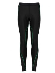 Trussardi Sport Legginsy | 40P00023 1T000878 | Mężczyzna | Czarny. Czarne legginsy długie sportowe TRUSSARDI, m, z aplikacjami, z elastanu. W wyprzedaży za 159.00 zł.