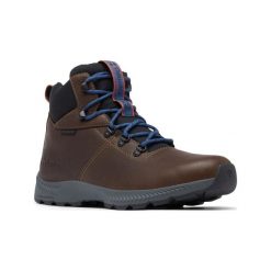 Buty Trekkingowe Męskie Columbia Landroamer Explorer Wp. Brązowe buty sportowe casual Columbia, na zimę, bez wzorów, bez zapięcia. W wyprzedaży za 379.00 zł.