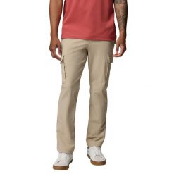 Spodnie sportowe męskie ROC Tech Cargo Pant. Brązowe spodnie treningowe długie Columbia, m, bez wzorów, z materiału. Za 409.99 zł.