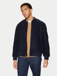 Mustang Kurtka bomber Byron 1015902 Granatowy Regular Fit. Niebieskie kurtki Mustang, l, bez wzorów, z syntetyku, bez kaptura. Za 479.99 zł.