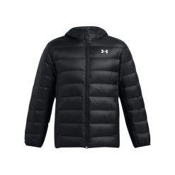 Kurtka puchowa Under Armour Legend. Czarne kurtki Under Armour, na zimę, m, bez wzorów, z dzianiny, z kapturem. Za 727.00 zł.