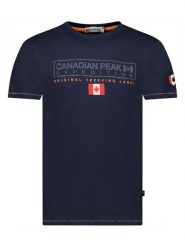 Canadian Peak Koszulka "Jasiceak" w kolorze granatowym rozmiar: XXL. Niebieskie bezrękawniki Canadian Peak, xxl, bez wzorów, z bawełny, bez kołnierzyka, bez ramiączek. Za 61.60 zł.