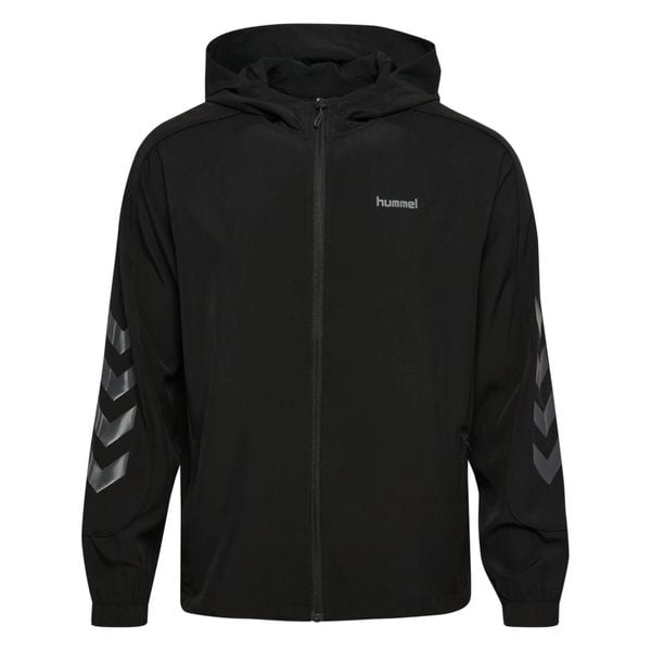 Kurtka z dresu Hummel Hybrid. Czarne kurtki Hummel, m, bez wzorów, z dresówki, bez kaptura. Za 344.00 zł.
