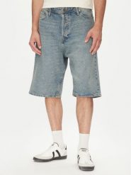 Jack&Jones Szorty jeansowe Iron 12272552 Niebieski Baggy Fit. Niebieskie szorty Jack&Jones, m, bez wzorów, z bawełny. Za 119.99 zł.