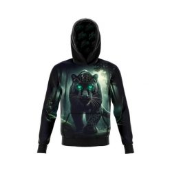 Bluza kangurka sportowa z kapturem unisex wygodna FA CZARNA PANTERA. Czarne bluzy z kapturem JUST HERO, l, bez wzorów, z dzianiny, z kapturem. Za 179.00 zł.