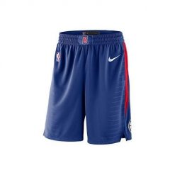 Spodnie koszykarskie męskie Nike Nba Los Angeles Clippers. Niebieskie szorty Nike, m, bez wzorów, sportowe. Za 382.00 zł.