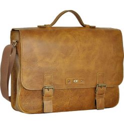 Skórzana torba/teczka na laptopa unisex Daag Woody 1 koniak. Torby na laptopa DAAG. Za 439.99 zł.