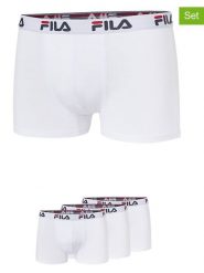Fila Bokserki (3 pary) w kolorze białym rozmiar: XL. Białe bokserki Fila, xl, bez wzorów. Za 65.99 zł.