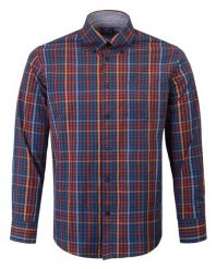 Sportowa, Bawełniana Koszula Męska - Pako Jeans - Jesienna Kratka. Koszule Pako Jeans, na jesień, l, bez wzorów, z bawełny, bez kołnierzyka, bez ramiączek. Za 169.00 zł.