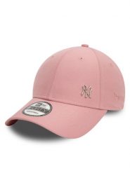 New Era Czapka z daszkiem New York Yankees Flawless 9Forty 60595161 Różowy. Czerwone czapki z daszkiem New Era, bez wzorów, z materiału. Za 79.99 zł.