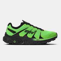 Buty do biegania męskie, Inov-8 Trailfly Ultra G 300 Max. Niebieskie buty do biegania Inov-8, bez wzorów, z gumy, bez zapięcia, do biegania. Za 599.99 zł.