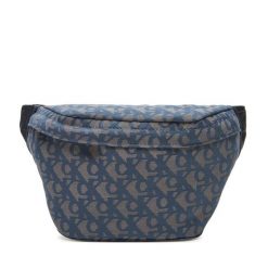 Saszetka nerka Calvin Klein Jeans. Niebieskie saszetki i nerki Calvin Klein Jeans, bez wzorów, z jeansu. Za 399.99 zł.