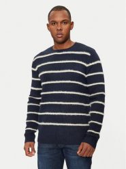 Brave Soul Sweter MK-248OSLO Granatowy Regular Fit. Niebieskie swetry rozpinane Brave Soul, l, bez wzorów, z syntetyku, bez kołnierzyka, bez ramiączek. Za 99.99 zł.