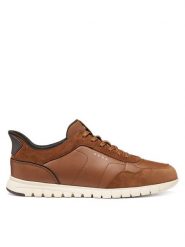 Geox Sneakersy U Flextridezero Plus U66NEA 0BC22 C6001 Brązowy. Brązowe buty sportowe casual Geox, bez wzorów, ze skóry, bez zapięcia. Za 449.99 zł.