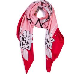 Chusta LIU JO - Foulard 120X120 N19321 T0300 Feel Rouge 91757. Szaliki marki Liu Jo. Za 199.00 zł.