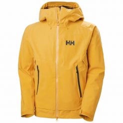 Kurtka narciarska Helly Hansen Verglas BC. Żółte kurtki narciarskie i snowboardowe Helly Hansen, m, bez wzorów, narciarskie. Za 1,613.00 zł.
