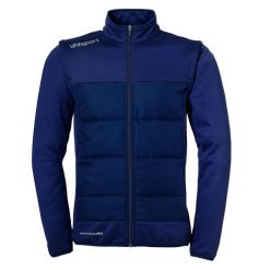 Kurtka z odpinanymi rękawami Uhlsport Essential. Czarne kurtki Uhlsport, xl, bez wzorów, z materiału, bez kaptura. W wyprzedaży za 259.50 zł.