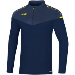 Bluza zapinana na zamek Jako Champ 2.0. Niebieskie bluzy JAKO, m, bez wzorów, bez kaptura. W wyprzedaży za 192.00 zł.