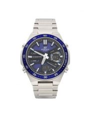 Casio Zegarek Edifice EFV-C110D-2AVEF Srebrny. Szare zegarki Casio, srebrne. Za 489.99 zł.