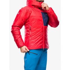 Kurtka puchowa męska Mountain Equipment Xeros Jacket. Czerwone kurtki narciarskie i snowboardowe MOUNTAIN EQUIPMENT, m, bez wzorów, z puchu, narciarskie. Za 1,994.99 zł.