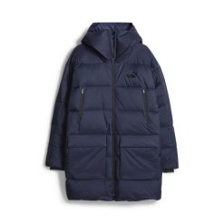 Puma Kurtka Protective Down Coat 67537806. Niebieskie kurtki Puma, m, bez wzorów, bez kaptura. Za 605.99 zł.