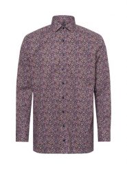 OLYMP Luxor modern Fit Koszula Mężczyźni Modern Fit Bawełna lila, 42. Koszule OLYMP Luxor modern Fit, m, bez wzorów, z bawełny, bez kołnierzyka, bez ramiączek. Za 329.95 zł.