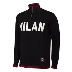 Bluza dla dorosłych - Dorosły - Haftowana Drużyna AC Milan 1960 - Czarny. Czarne bluzy bez kaptura COPA FOOTBALL, bez wzorów, bez kaptura. Za 385.86 zł.