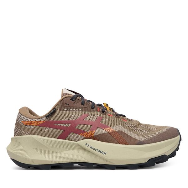 Buty do biegania Asics. Brązowe buty do biegania ASICS, bez wzorów, bez zapięcia, do biegania. Za 759.99 zł.