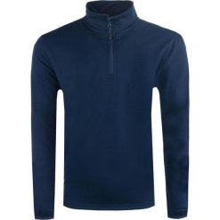 Bluza męska PlayerLayer 1/4 Zip Navy. Niebieskie bielizna termoaktywna POWERLAYER, m, bez wzorów, z polaru, bez ramiączek. Za 156.99 zł.