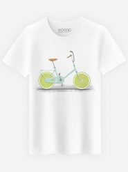 WOOOP Koszulka "Acid" w kolorze białym rozmiar: M. Białe bezrękawniki Wooop, m, bez wzorów, z bawełny, bez kołnierzyka, bez ramiączek. Za 56.99 zł.