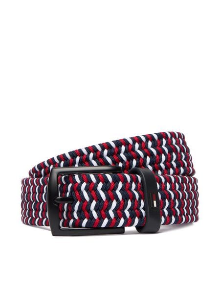 Tommy Hilfiger Pasek Męski Denton Elastic 3.5 AM0AM13946 Kolorowy. Paski Tommy Hilfiger, bez wzorów, z materiału. Za 229.99 zł.