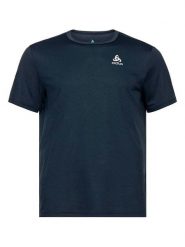 Odlo Koszulka sportowa "Cardada" w kolorze granatowym rozmiar: M. Niebieskie t-shirty sportowe ODLO, bez wzorów, z materiału, bez ramiączek, outdoorowe. Za 150.37 zł.