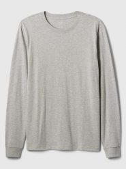 GAP Sweter w kolorze szarym rozmiar: XL. Szare swetry nierozpinane GAP, xl, bez wzorów, z bawełny, bez kołnierzyka, bez ramiączek. Za 48.28 zł.