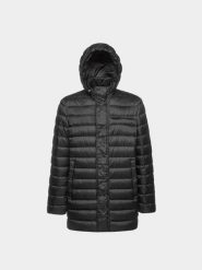 Kurtka GEOX M4625F Czarny. Czarne kurtki Geox, m, bez wzorów, bez kaptura. Za 612.99 zł.