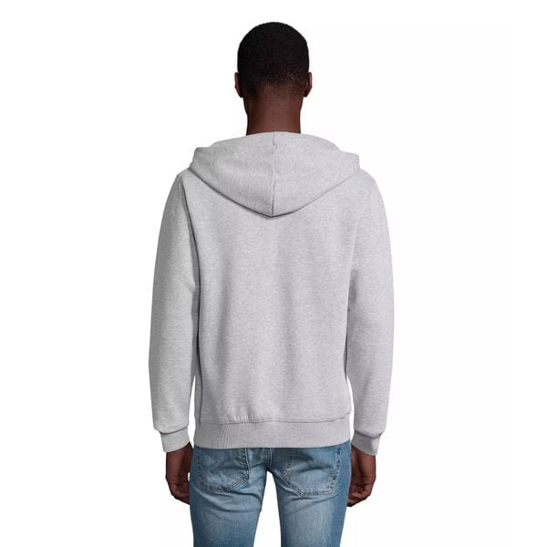 Bluza z kapturem i zamkiem błyskawicznym Sol's Spike. Szare bluzy SOL'S, m, bez wzorów, z kapturem. Za 215.50 zł.