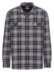 Camel Active Koszula w kolorze czarno-szarym rozmiar: 3XL. Czarne koszule Camel Active, xl, bez wzorów, z bawełny, bez kołnierzyka, bez ramiączek. Za 178.95 zł.