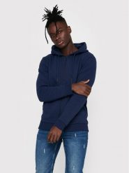 Only & Sons Bluza Ceres 22018684 Granatowy Regular Fit. Niebieskie bluzy Only & Sons, m, bez wzorów, z bawełny, bez kaptura. Za 119.99 zł.