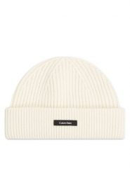 Calvin Klein Czapka Docker K50K512360 Écru. Czapki zimowe CALVIN KLEIN, bez wzorów, z materiału. Za 229.99 zł.
