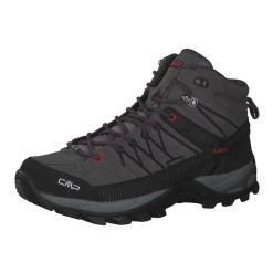 Buty trekkingowe męskie CMP 3Q1294744UF. Brązowe buty turystyczne CMP, bez wzorów, z materiału, za kostkę, bez zapięcia, trekkingowe. Za 430.50 zł.