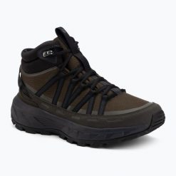 Buty turystyczne męskie Jack Wolfskin Wild Hike Texapore Mid. Zielone buty turystyczne Jack Wolfskin, bez wzorów, bez zapięcia, trekkingowe. Za 509.99 zł.