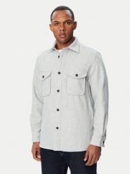 Tommy Hilfiger Kurtka koszulowa Classic MW0MW44603 Szary Regular Fit. Szare kurtki Tommy Hilfiger, m, bez wzorów, z wełny, bez kaptura. Za 749.99 zł.