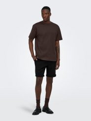 ONLY & SONS Szorty "Onsnewkodyl" w kolorze czarnym rozmiar: XL. Czarne szorty Only & Sons, xl, bez wzorów. Za 69.91 zł.