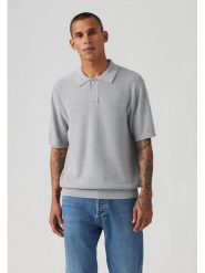 Levi's Koszulka polo w kolorze szarym rozmiar: S. Szare koszulki polo Levi's®, s, bez wzorów, bez kołnierzyka, bez ramiączek. Za 86.99 zł.