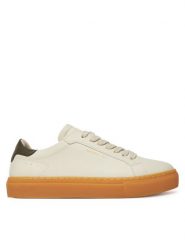 Flamingos Life Sneakersy Hampton Court Écru. Buty sportowe casual Flamingos Life, bez wzorów, ze skóry, bez zapięcia. Za 359.99 zł.